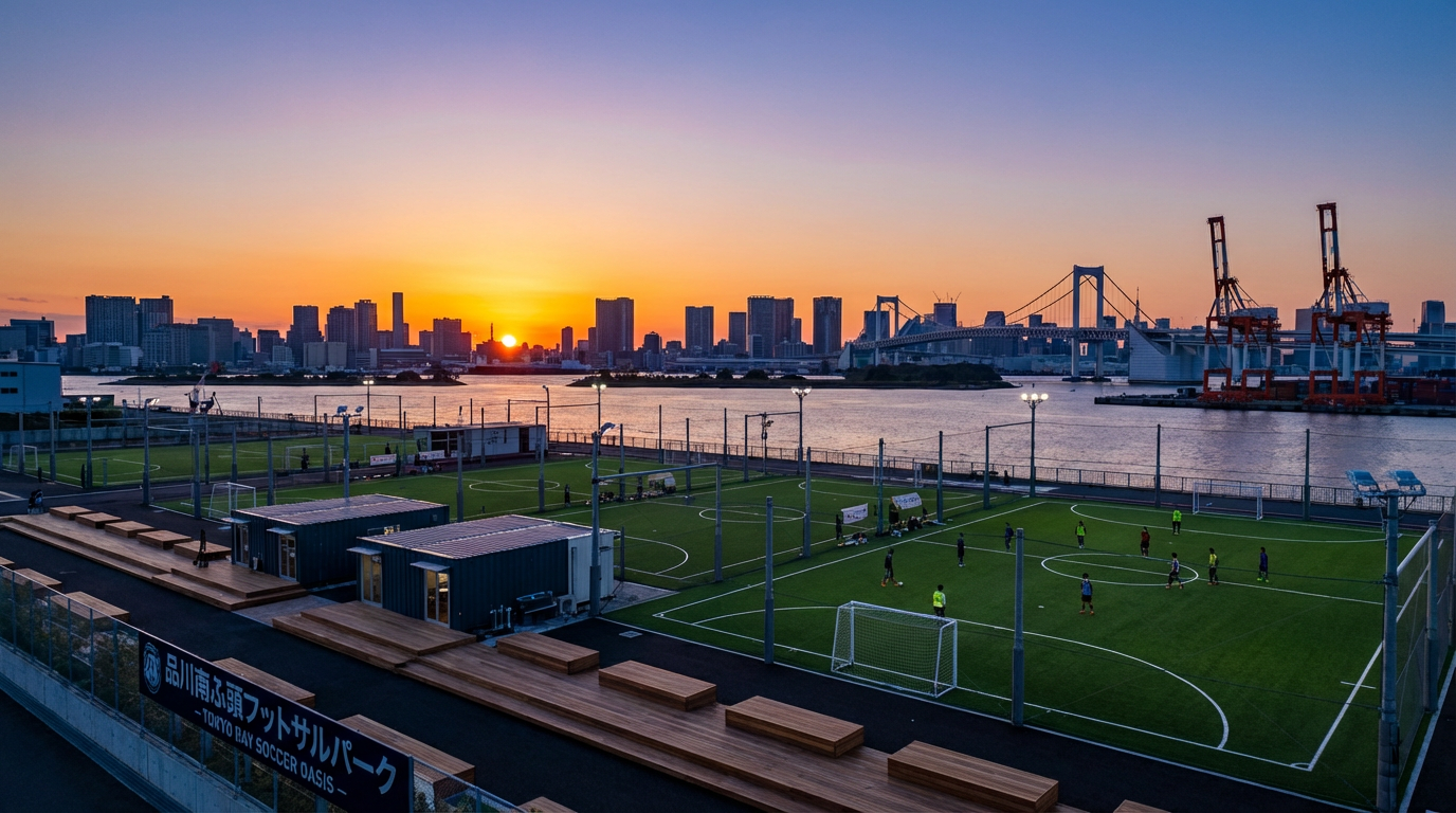 品川南ふ頭周辺